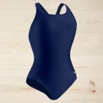 Girls Solid Swimsuit