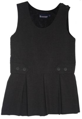 Pinafore-Pleated