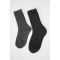 Ankle Socks -Twin Pack - Wool Mix Ribbed