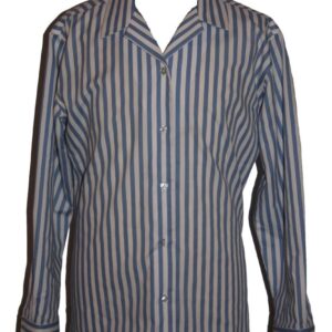 Parmiter's School - PMS Long Sleeve Rever Collar Blouse-Twin Pack
