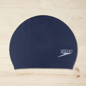 Moulded silicone swim cap