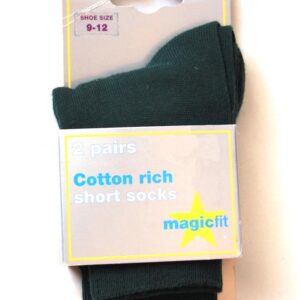 Ankle Socks- Twin Pack-Cotton Rich
