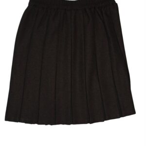 Polyester Skirt With Box Pleats