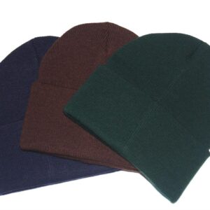 KNITTED WOOLY SKI HAT