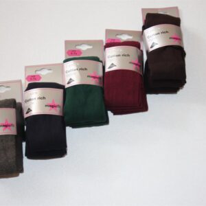 Cotton Mix Tights - Twin Pack